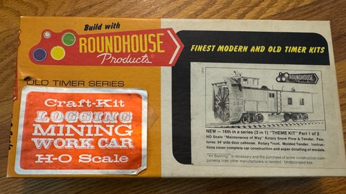 HO Roundhouse 3 en 1 Kit 1515 Quitanieves Rotory | Zustand: New