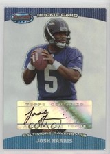 2004 Bowman's Best Josh Harris #136 Auto 1m1f