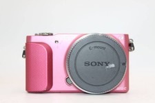 Excellent  Sony Alpha NEX-3N Digital Camera 16.1 MP Pink Body Only No Battery