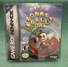 Super Monkey Ball Jr. Nintendo Game Boy Advance CIB Includes Poster