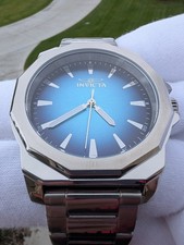 Invicta Speedway Dominus 50989 42mm Blue Gradient Dial Steel Watch NEW Full Set
