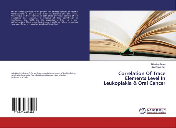 Niharika Swain (U. A.) | Correlation Of Trace Elements Level In Leukoplakia &...-image