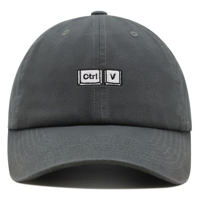 JPAK Ctrl V Keyboard Premium Dad Hat Premium Cotton Strapback Gift Trendy