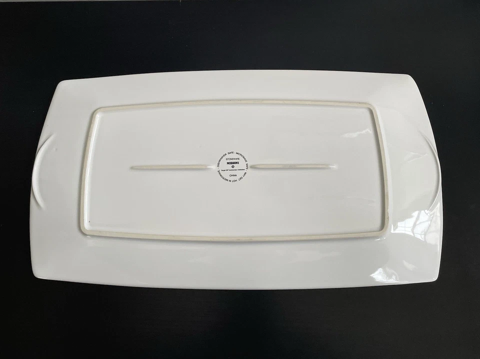 Большое блюдо Missoni Stoneware, сделано для юбилея Target 20-е - Изображение 3 из 4