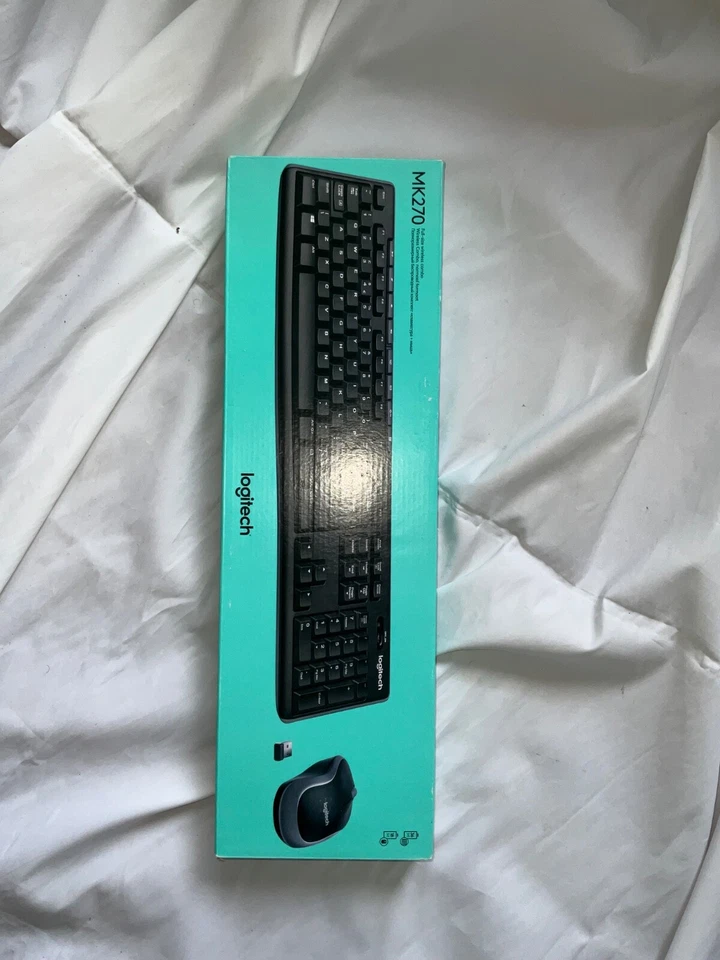 Brand New Logitech MK270 Wireless Keyboard & Mouse Combo QWERTY UK Layout 643624 - Image 2 of 4
