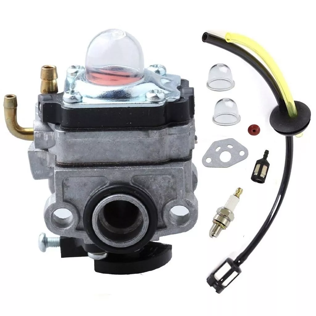 Carburetor Carb Fit for Ryobi 4 Cycle S430 Weed Eater with Fuel Line Kit