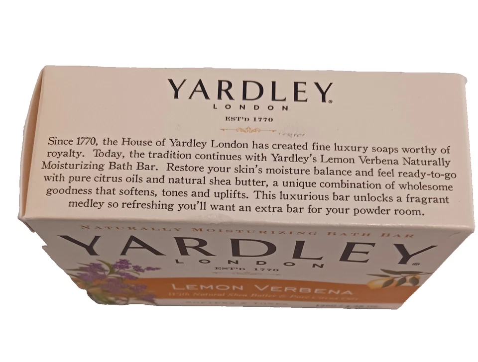 ( Lot of 2 )  Yardley London Lemon Verbena - 4 oz Each - Image 2 of 2