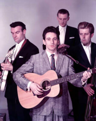 British musician Lonnie Donegan and his band OLD PHOTO 1