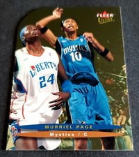 2003 ULTRA WNBA GOLD MEDALLION #47 MURRIEL PAGE WASHINGTON MYSTICS NR.MINT/MINT 