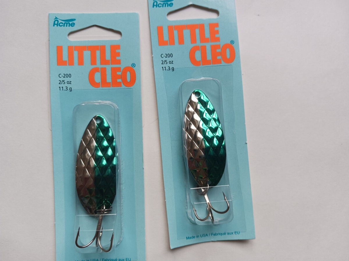 Acme Tackle LITTLE CLEO 2/5 Ham Nickel Green Ham Nickel Blue