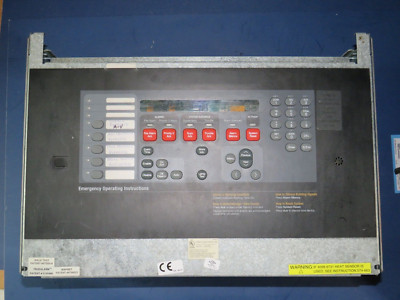 SIMPLEX 4100-9111 MASTER CONTROLLER 2X40 DISPLAY CPU FIRE ALARM SYSTEM W CARDS