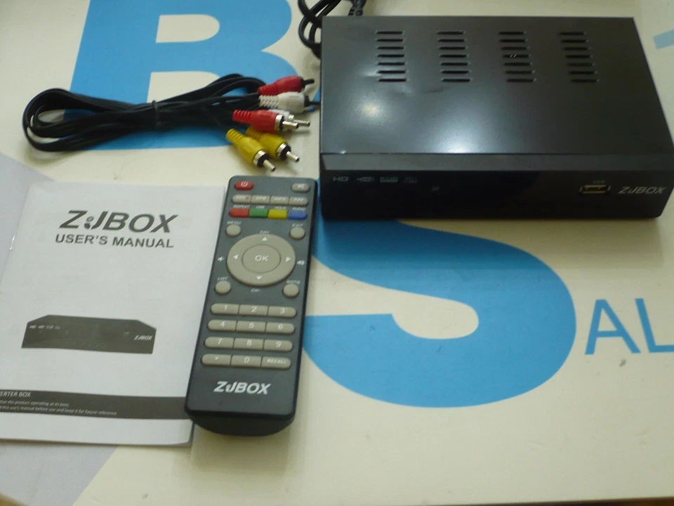 ZJBOX Digital TV Converter Box for Analog HDTV Live 1080P Record & Playback USB - Image 3 of 4