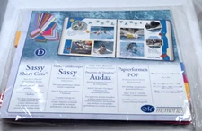 Creative Memories SASSY SHORT CUTS 104 Pieces Geometric Shapes Mounting Paper