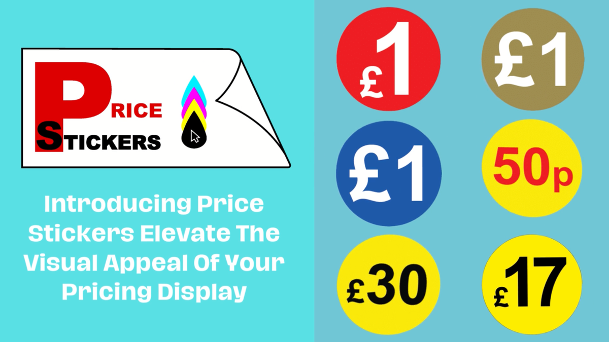 Bulk Price Label Rolls Bright Red 30mm Price Stickers - Blank Labels ...