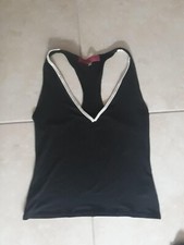 Lotto 952 maglietta T-shirt top canotta nero IMPERIAL tg.M donna