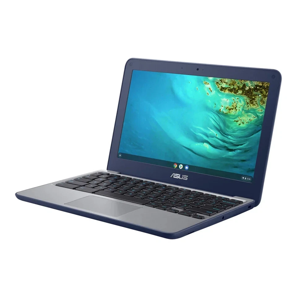 Asus Chromebook C202S 11.6" 16GB Kids 4GB Ram Intel Play Store PC Cheap Laptop - Image 3 of 4