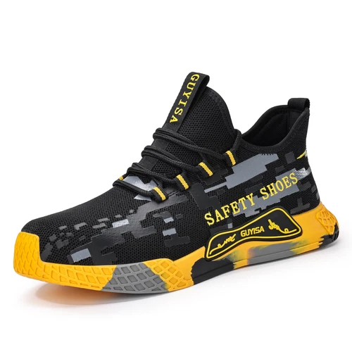 Leicht Sicherheitsschuhe Herren Stahlkappe Arbeitsschuhe Baustelle Schutzschuhe - Bild 16 von 42