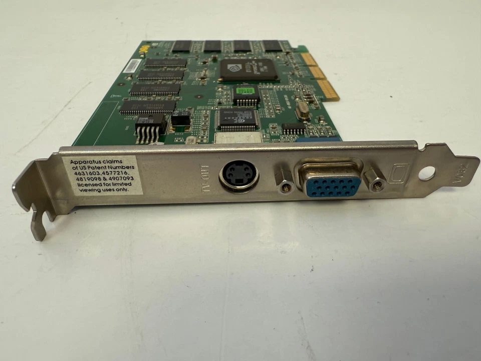 DELL 3K595 AGP GRAPHICS VIDEO BOARD NVIDIA GEFORCE 2MX P36 WITH WARRANTY - Image 2 of 4