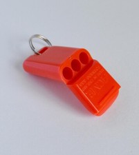 Acme Tornado  Whistle No 635,  In 6 Colors Black, Blue,Orange, Red White Yellow 