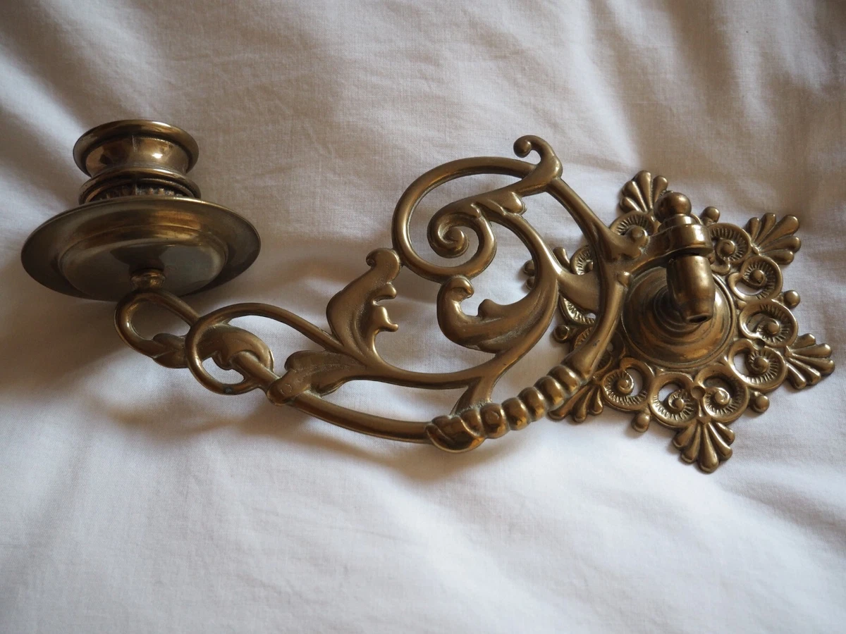 Single candle wall sale sconce