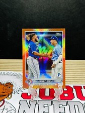 2022 Topps 1st Edition #329 Slugger Reunion Vladimir Guerrero Orange /75