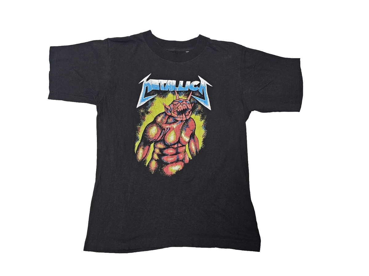 す*ん様 LLICA Jump In The Fire Tシャツ 1990's Vintage Large Metallica Jump in the Fire T-shirt Metal L - Etsy