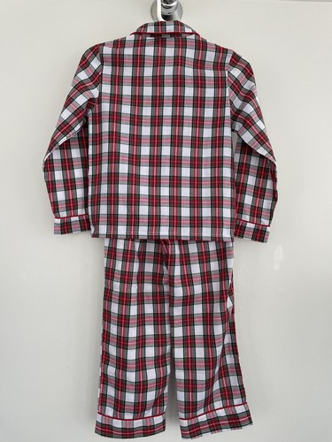 Disney Boys Size 7/8 Authentic Mickey Mouse Plaid Holiday Pajamas Set - Picture 10 of 19