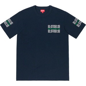 stack logo tee supreme