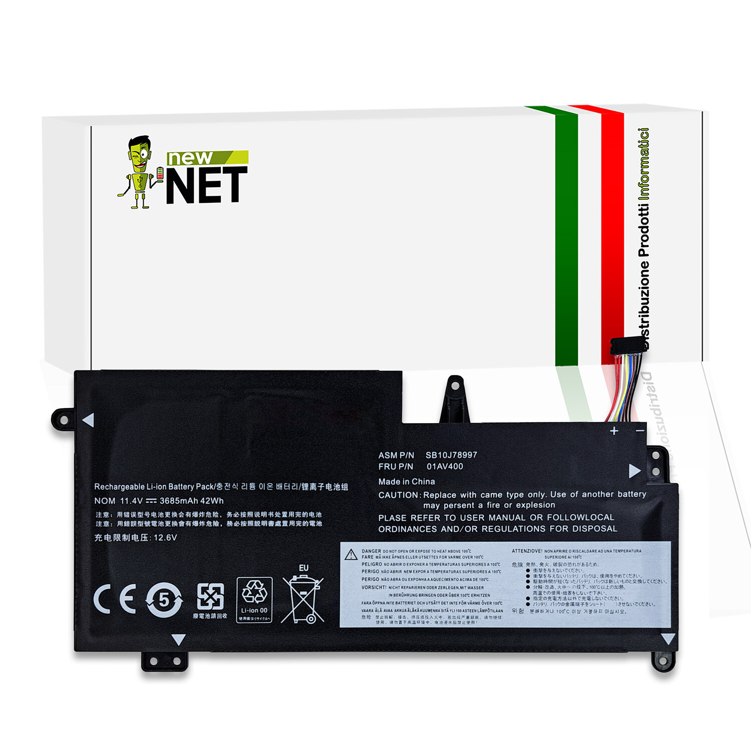 Batteria Compatibile ThinkPad 13 Chromebook 20GM 11.4V 42Wh | Prezzo Top