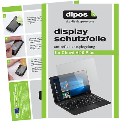 2x Schutzfolie für Chuwi Hi10 Plus matt Displayschutzfolie Folie Displayfolie