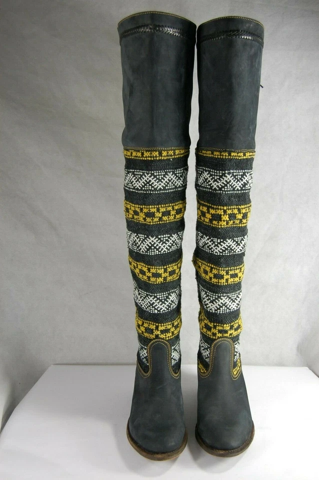 38/8❤️BOTAS DE MOTOCICLISTA COBRA SOCIETY COURO SOBRE JOELHO OTK - Imagem 3 de 4