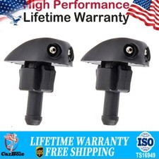 Adjustable DUAL Hole Windshield Washer Nozzle Wiper Water Spray Jet Universal US