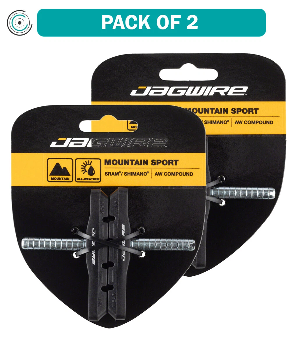 Smooth post sale cantilever brake pads