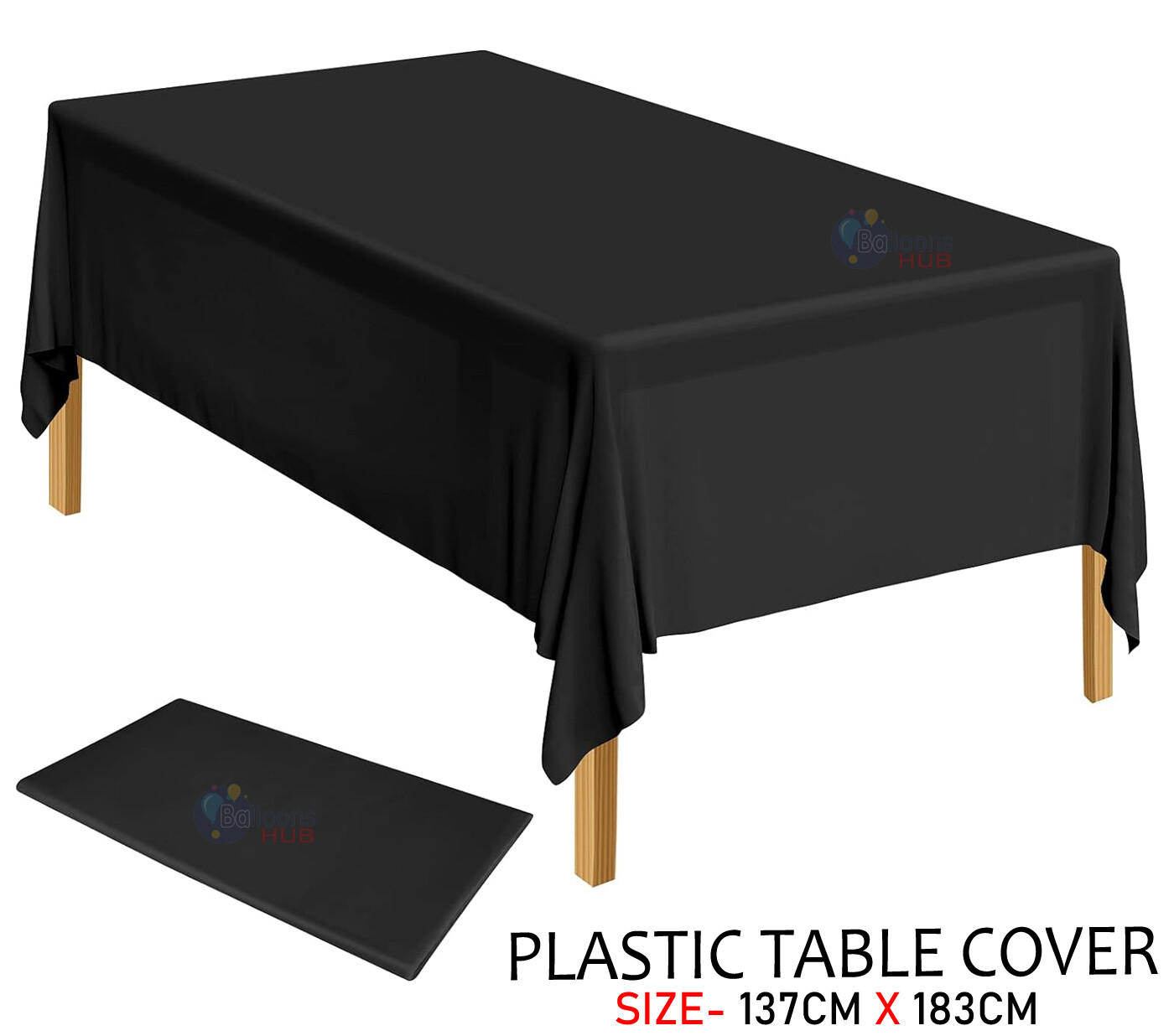 Plastic Table Cover Cloth Wipe Clean Party Tablecloth Covers Birthday