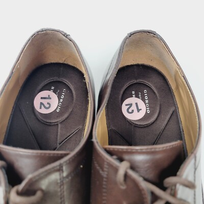 Giorgio Brutini Manuel Mens Oxfords Size 12 M Brown Casual  display picture 1