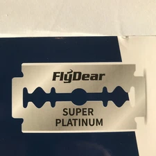 5 FLYDEAR Super Platinum Double Edge Razor Blades