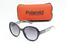 NEW POLAROID PLD 4073/S 807WJ BLACK GREY BLUE AUTHENTIC SUNGLASSES W/CASE 55-21