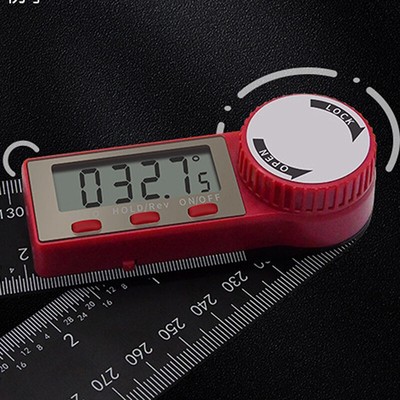 Digital Protractor Digital Angle Ruler Metric Goniometer 360 Degree Right Angle