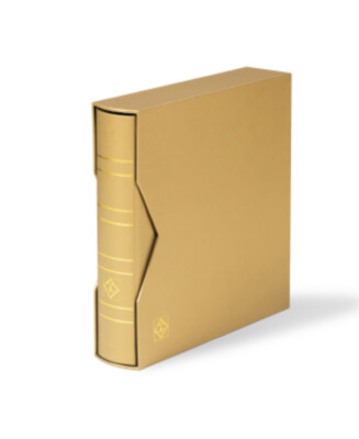 Leuchtturm Numis Ringbinder Classic Metallic Gold inkl. Kassette No.361110