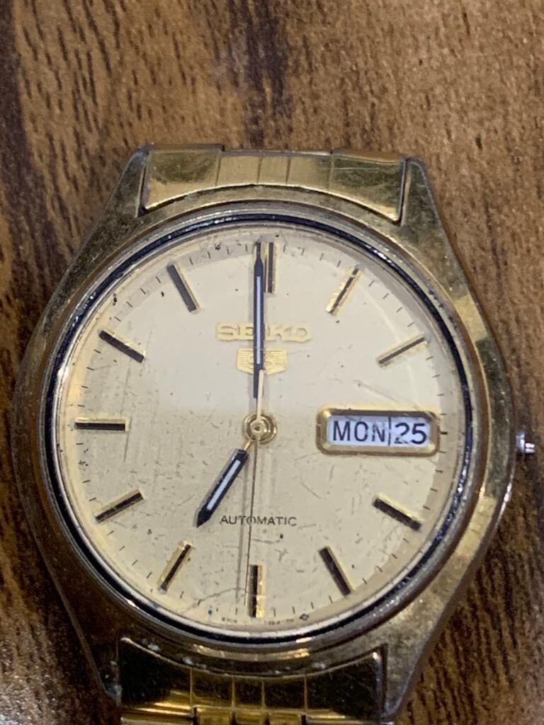 時計 SEIKO/5AUTOMATIC/6309-7320 Vintage Japan Made Seiko 5 Sport 6309-7320 Automatic Gents Watch