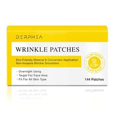 DERPHEA Forehead Wrinkle Patches Overnight: Anti Wrinkle Patches, 144 Patches