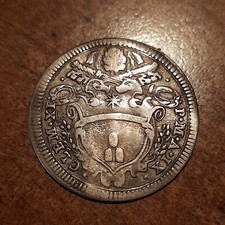 CLEMENTE XI (1700 -1721) - GIULIO An. IX  Argento ROMA - C_69.