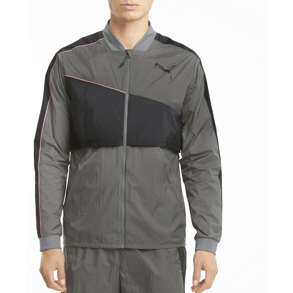 Puma Run Launch Ultra FullZip Jacket Mens Size S  Casual Athletic Outerwear 5203