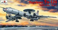 1/72 Amodel 72017 Tupolev Tu-126 NATO code "Moss" Big Model Kit