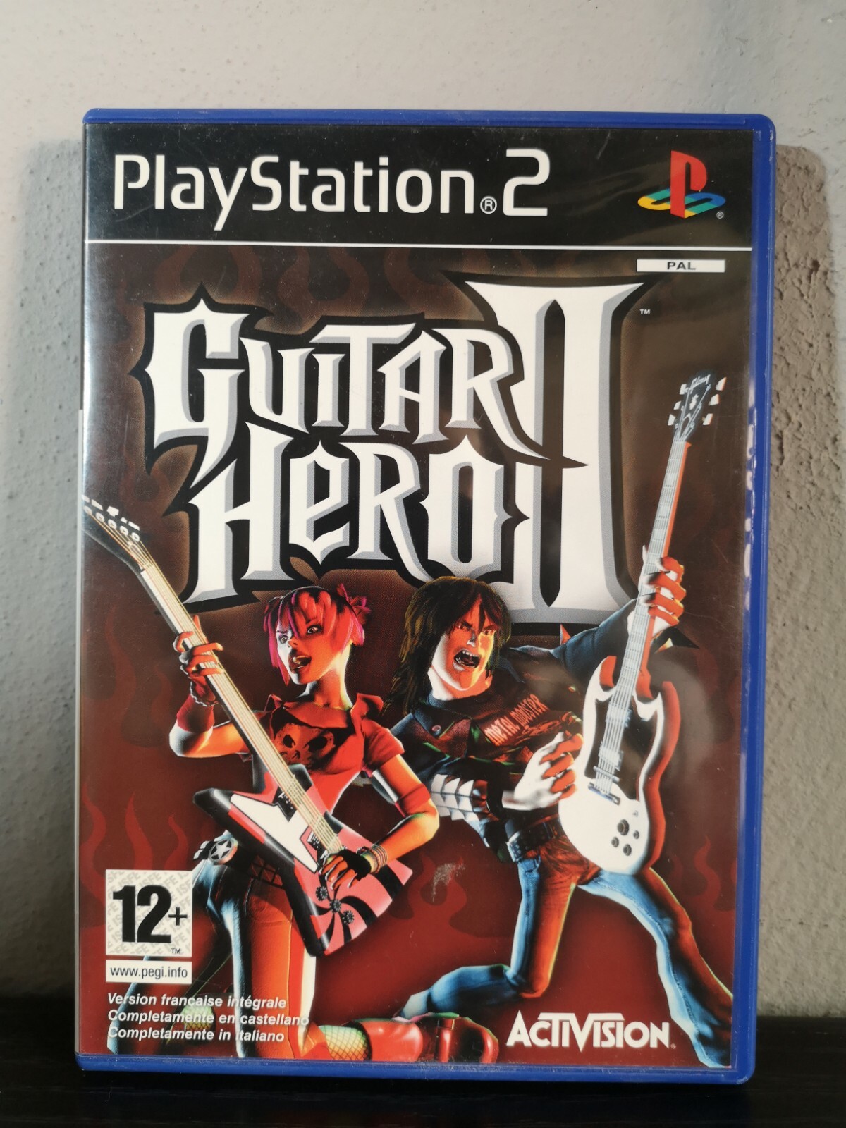  Jeu Game guitar hero 2 II Playstation 2 ps2