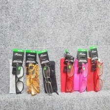 Fashion Brand Reading Glasses 2.75 Readers Unisex with Matching Sleeve