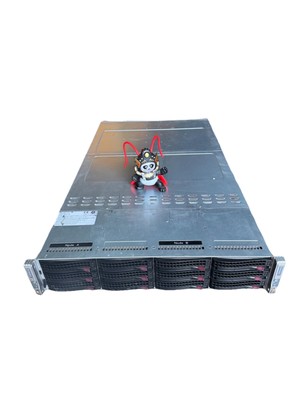 SUPERMICRO 6028TP-DNCR 12LFF 2U Server 2-Node X10DRT-P 4x E5-2670v3 No RAM & HDD