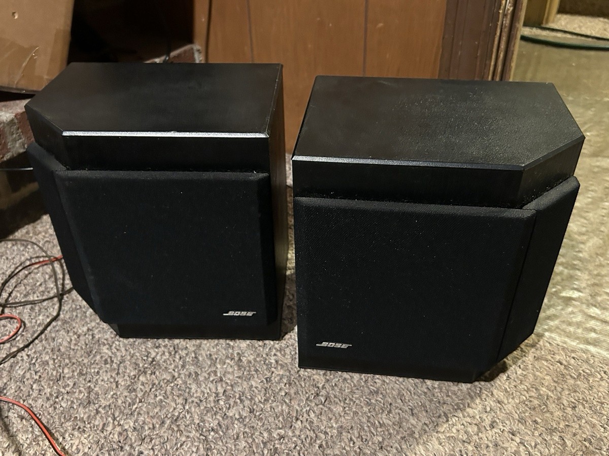 Vintage BOSE 2001 Direct Reflecting Speakers Pair Of 2 Tested