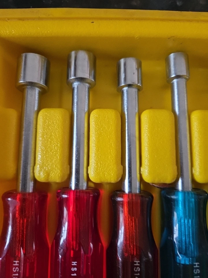 Xcelite HS-6-18 стандартный полый вал 10 шт гайковерт набор и чехол очень хороший - Изображение 3 из 4