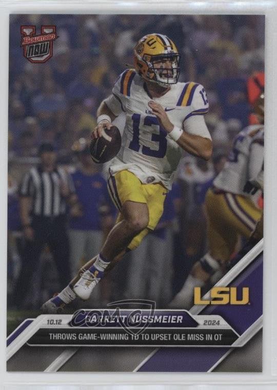 2024 Bowman U Now /585 Garrett Nussmeier #27 s5q